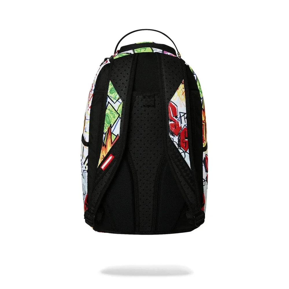 Sprayground Doodle Diablo Essay Backpack Unisex OS Multi Adjustable Strap SPR320